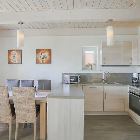 펜션 Mien Huus An De Nordsee 2 - Ferienhaus Wattwurm 다게불
